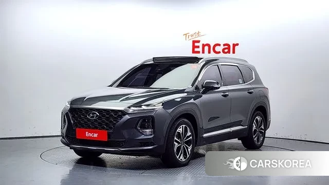 Hyundai Santa Fe TM 2018 Серый из Кореи