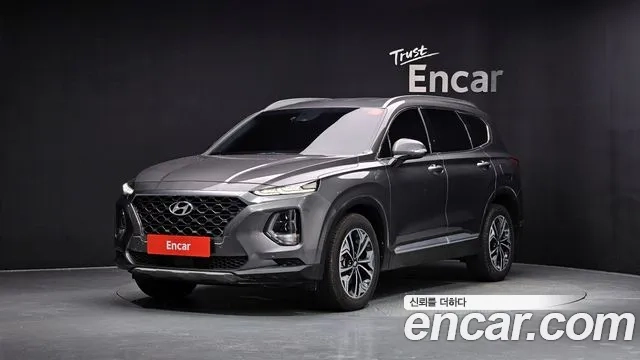 Hyundai Santa Fe TM 2019 Серый из Кореи