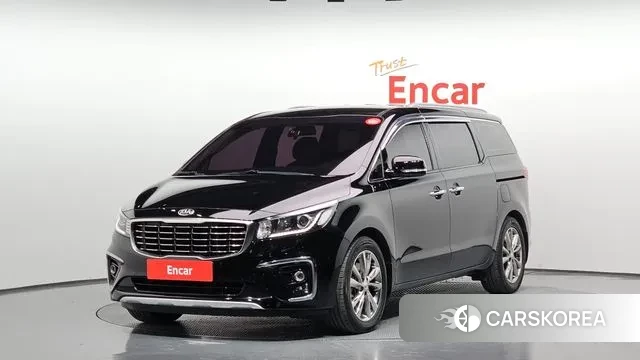 Kia The New Carnival 2018 Черный из Кореи