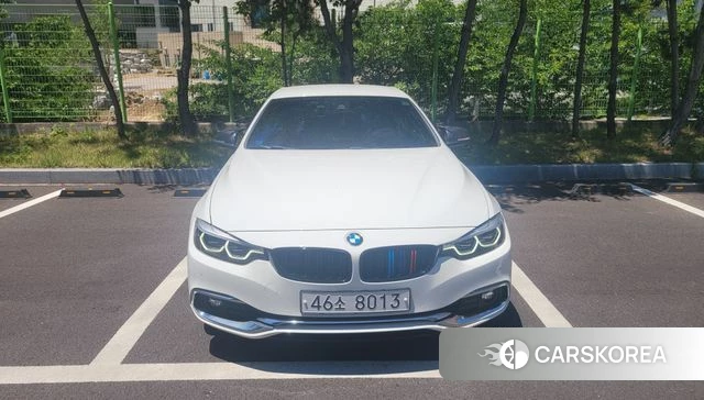 BMW 4 Series (F32) 2018 Белый из Кореи