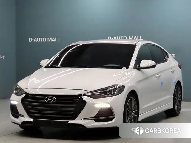 Hyundai Avante AD 2018 Белый из Кореи