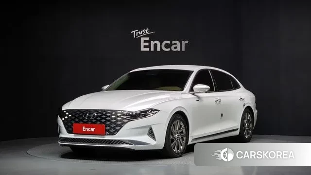 Hyundai The New Grandeur IG Hybrid 2020 Белый из Кореи