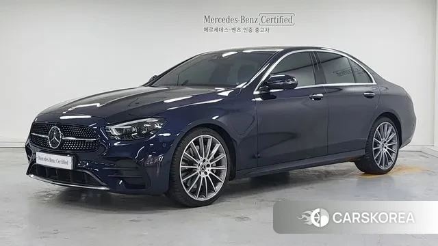Mercedes-Benz E-Class W213 2022 Синий из Кореи