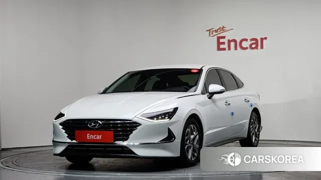 Hyundai Sonata (DN8) 2020 Белый из Кореи