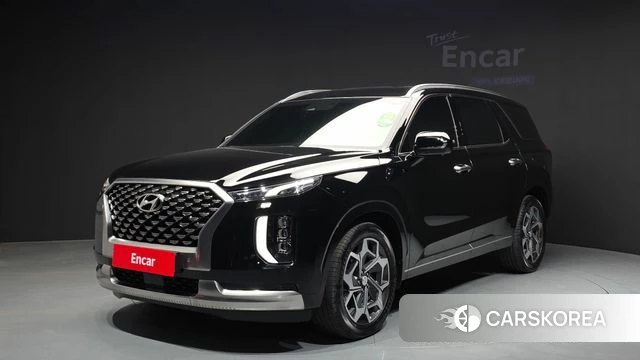 Hyundai Palisade 2022 Черный из Кореи