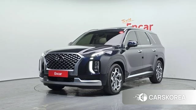 Hyundai Palisade 2021 Синий из Кореи