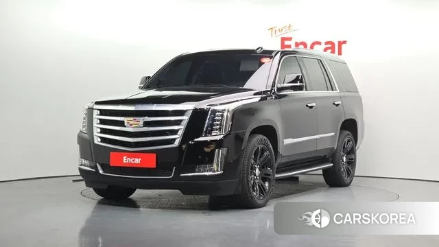 Cadillac Escalade 2018 Черный из Кореи