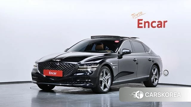 Genesis G80 (RG3) 2020 Черный из Кореи