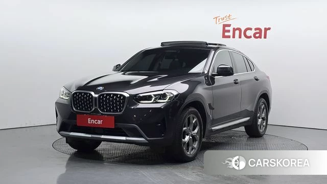 BMW X4 (G02) 2023 Серый из Кореи
