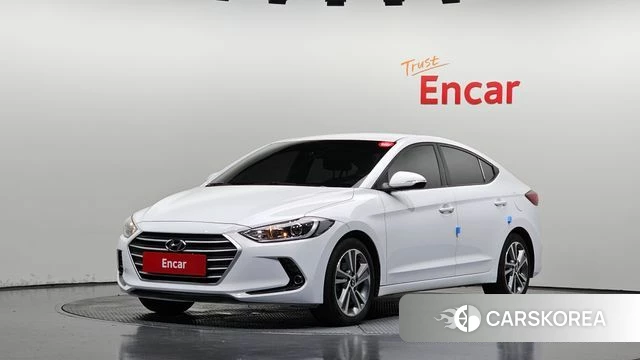 Hyundai Avante AD 2018 Белый из Кореи