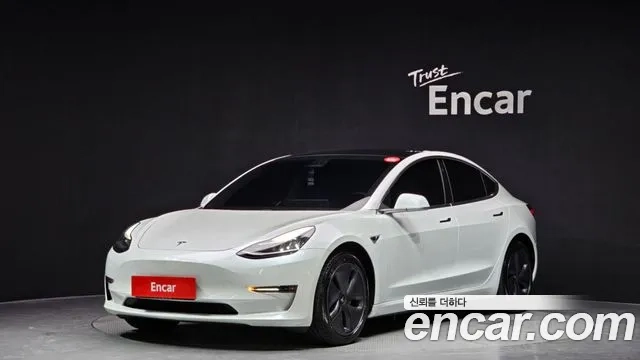 Tesla Model 3 2020 Белый из Кореи