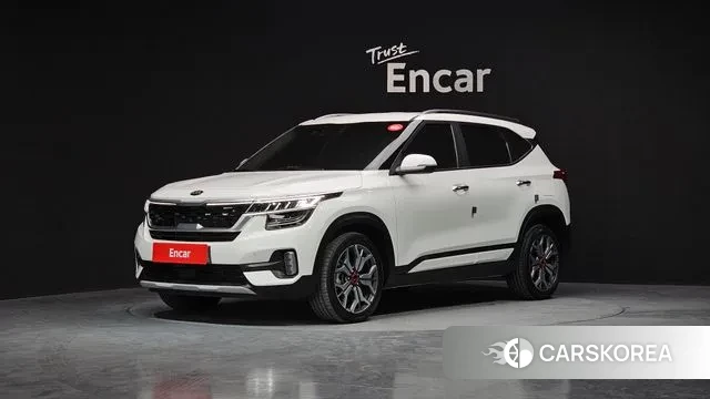 Kia Seltos 2021 Белый из Кореи