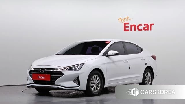 Hyundai The New Avante AD 2019 Белый из Кореи