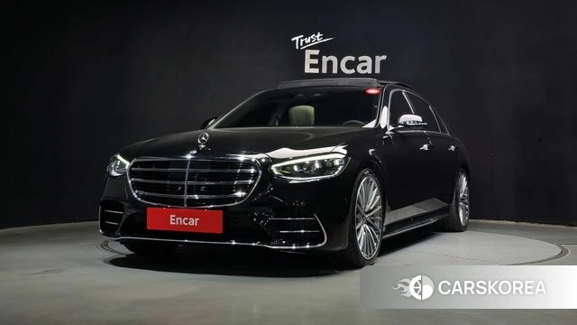 Mercedes-Benz S-Class W223 2023 Черный из Кореи