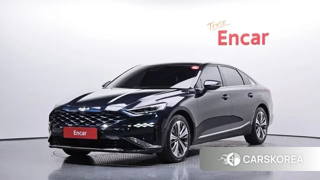 Kia K8 Hybrid 2021 Синий из Кореи