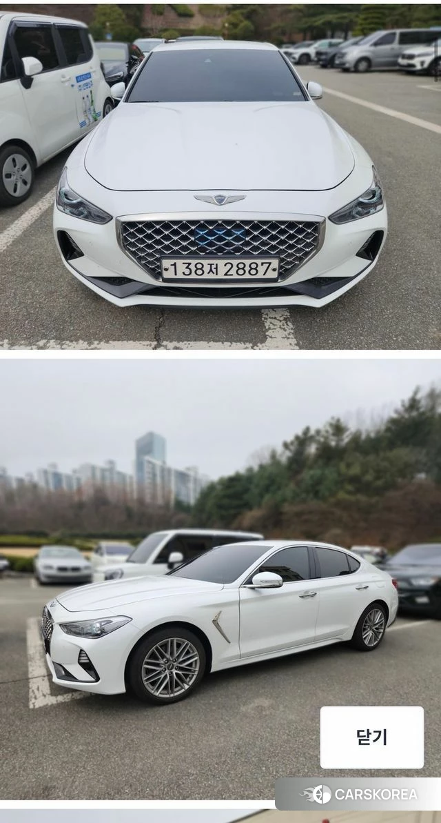 Genesis G70 2020 Белый из Кореи