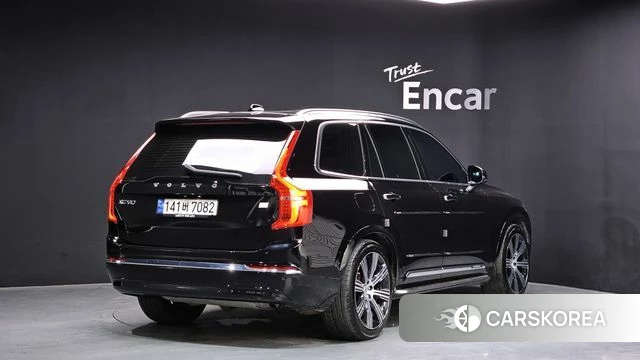 Volvo XC90 second Generation 2023 Черный из Кореи