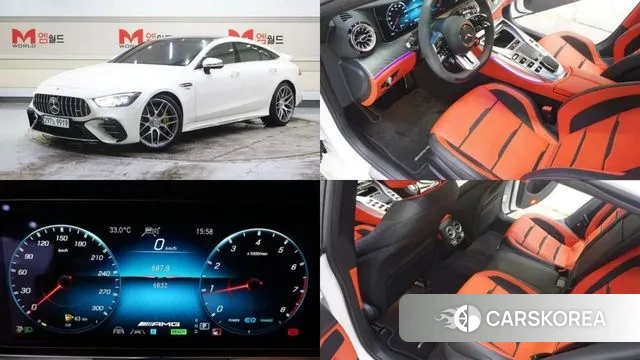 Mercedes-Benz AMG GT 2023 Белый из Кореи