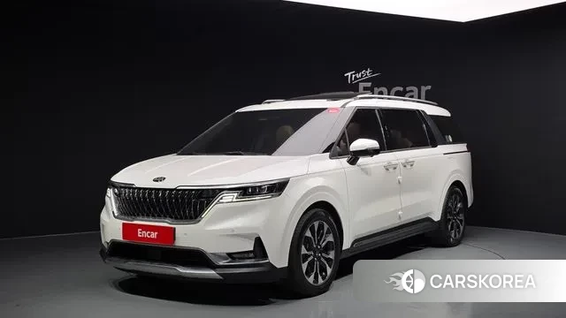 Kia Carnival 4th generation 2021 Белый из Кореи