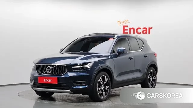 Volvo XC40 2021 Синий из Кореи