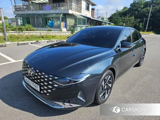 Hyundai The New Grandeur IG Hybrid 2020 Серый из Кореи