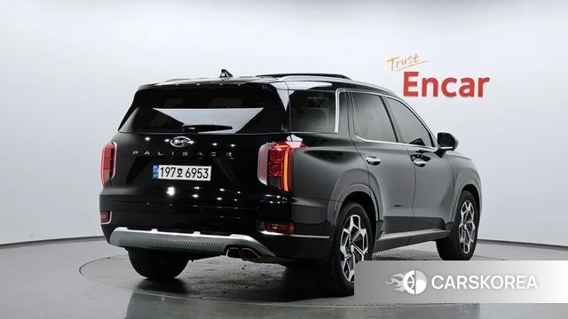 Hyundai Palisade 2022 Черный из Кореи