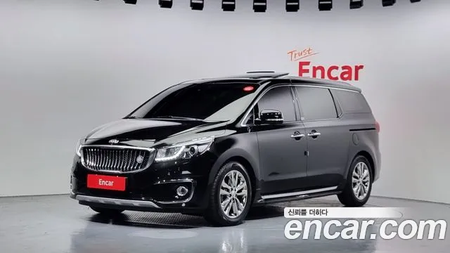 Kia All New Carnival 2018 Черный из Кореи