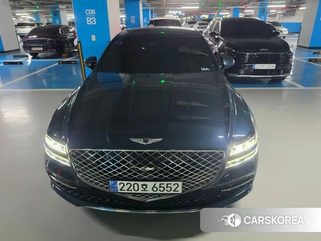 Genesis G80 (RG3) 2023 Черный из Кореи