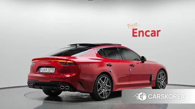 Kia Stinger Meister 2021 Красный из Кореи