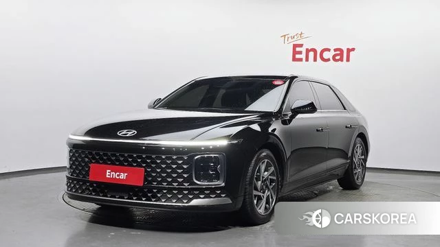 Hyundai Grandeur (GN7) 2023 Черный из Кореи