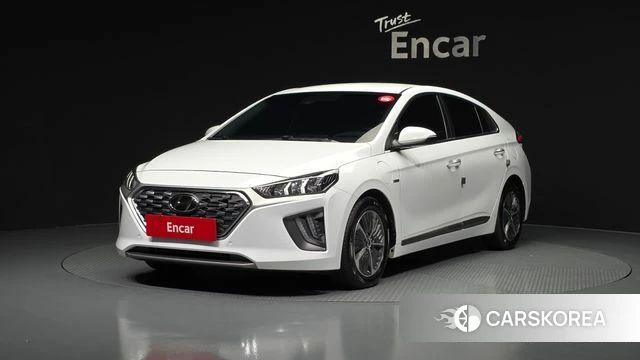 Hyundai The New Ionic Hybrid 2019 Белый из Кореи