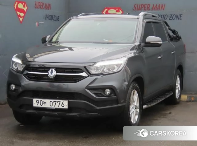 Ssangyong Rexton Sports 2018 Серый из Кореи