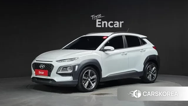 Hyundai Kona 2018 Белый из Кореи