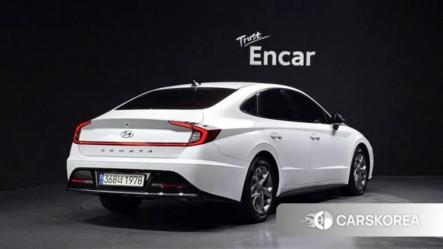 Hyundai Sonata (DN8) 2021 Белый из Кореи