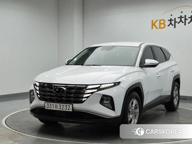 Hyundai Tucson (NX4) 2021 Белый из Кореи