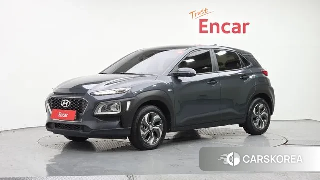 Hyundai Kona Hybrid 2020 Небесно-голубой из Кореи