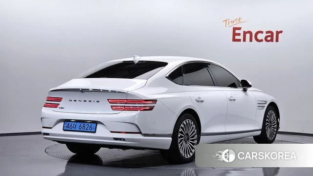 Genesis Electrified G80 (RG3) 2021 Белый из Кореи