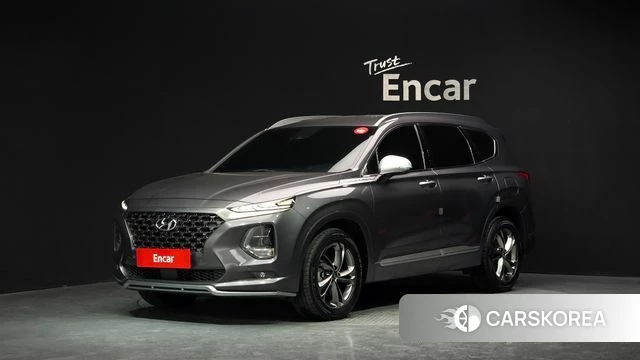 Hyundai Santa Fe TM 2018 Серый из Кореи