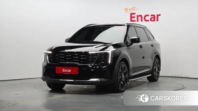 Kia The New Sorento 4th Generation 2023 Черный из Кореи