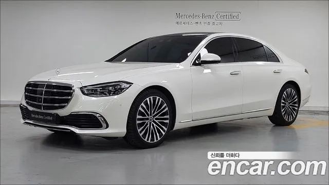 Mercedes-Benz S-Class W223 2022 Белый из Кореи