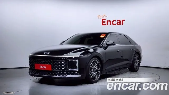 Hyundai Grandeur (GN7) 2023 Черный из Кореи