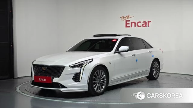 Cadillac CT6 2019 Белый из Кореи