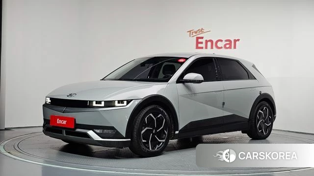 Hyundai Ionic 5 2021 Серебристо-серый из Кореи