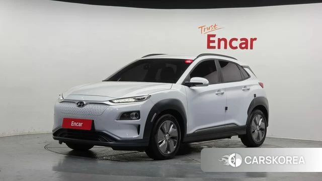 Hyundai Kona Electric 2020 Белый из Кореи