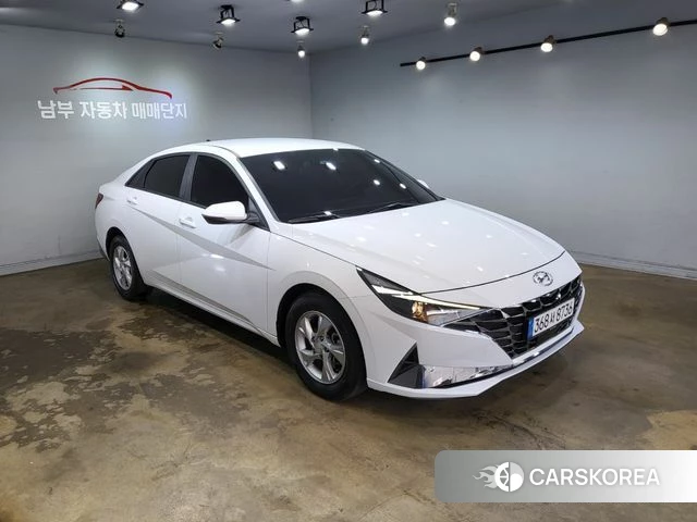 Hyundai Avante (CN7) 2020 Белый из Кореи