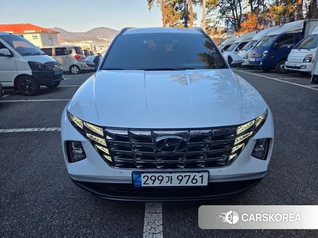 Hyundai Tucson (NX4) 2023 Белый из Кореи