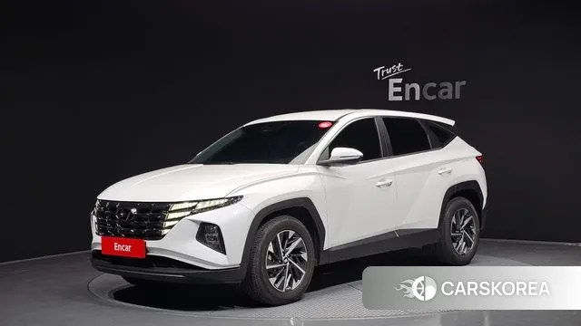 Hyundai Tucson (NX4) 2021 Белый из Кореи