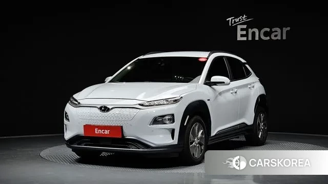 Hyundai Kona Electric 2020 Белый из Кореи