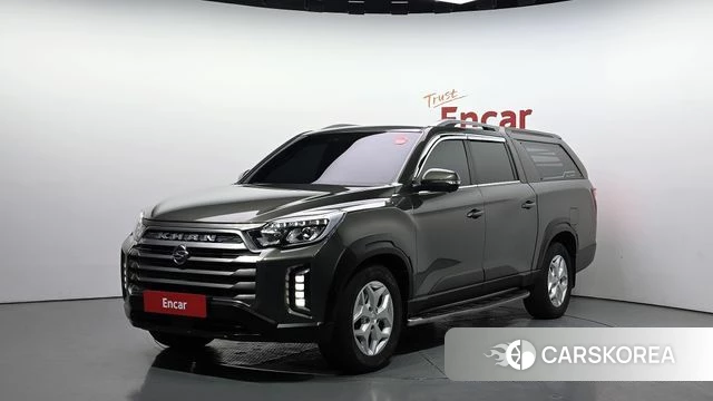 Ssangyong The New Rexton Sports Cannes 2022 Темно-зеленый из Кореи