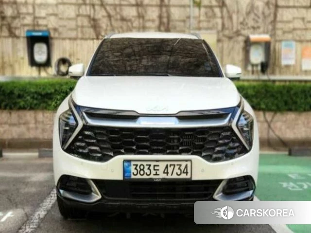 Kia Sportage 5th Generation Hybrid 2022 Белый из Кореи